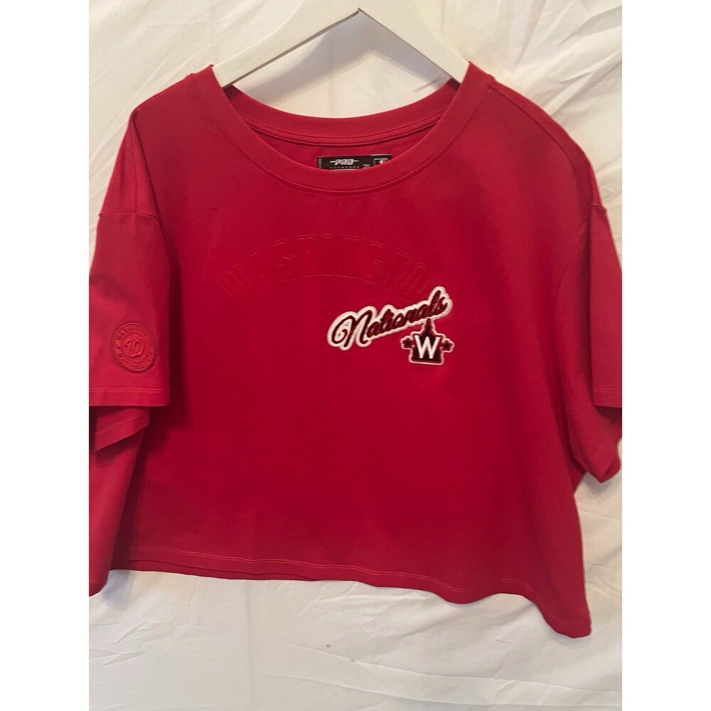 PRO Standard Washington Nationals MLB Red T-Shirt Size 2XL Officially Licensed